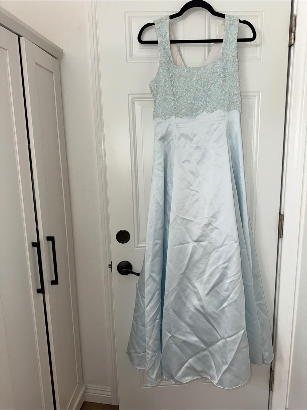 baby blue dress